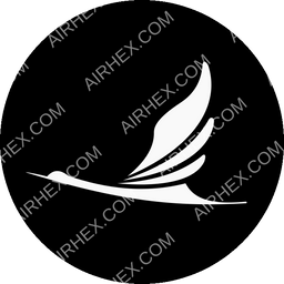 Air Koryo Circular logo (dark)