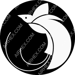 Air Niugini Circular logo (dark)