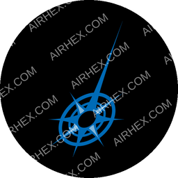 Air North Circular logo (dark)