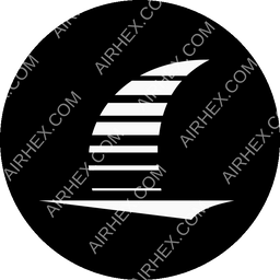 Air Saint Pierre Circular logo (dark)