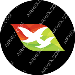 Air Seychelles Circular logo (dark)