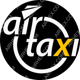 Air Taxi (India) Circular logo (dark)