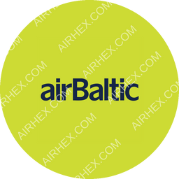 airBaltic Circular logo (dark)