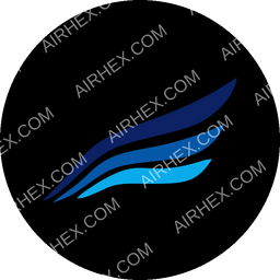 Al-Naser Airlines Circular logo (dark)