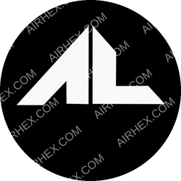 ALK Airlines Circular logo (dark)