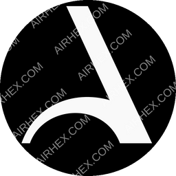 Amelia International Circular logo (dark)