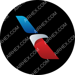 American Airlines Circular logo (dark)