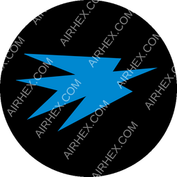 Ariana Afghan Airlines Circular logo (dark)