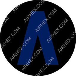 Atlantis Armenian Airlines Circular logo (dark)