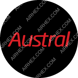 Austral Lineas Aereas Circular logo (dark)