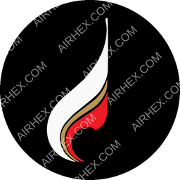 Bangkok Airways Circular logo (dark)