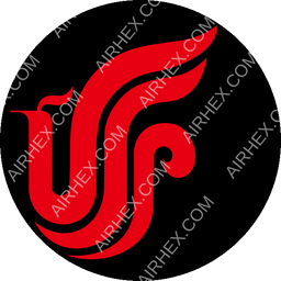 Beijing Airlines Circular logo (dark)