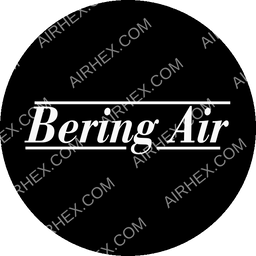 Bering Air Circular logo (dark)