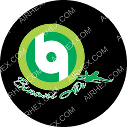 Binani Air Circular logo (dark)