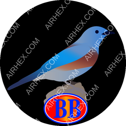 Bluebird Aviation Circular logo (dark)