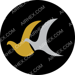 Buddha Air Circular logo (dark)