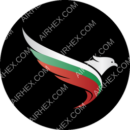 Bulgaria Air Circular logo (dark)