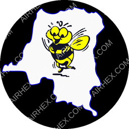 Busy Bee Congo Circular logo (dark)