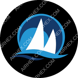 BVI Airways Circular logo (dark)