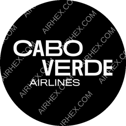 Cabo Verde Airlines Circular logo (dark)