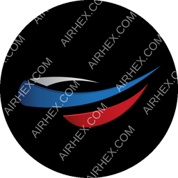 Calafia Airlines Circular logo (dark)