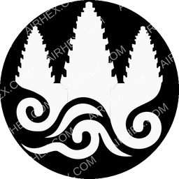Cambodia Airways Circular logo (dark)