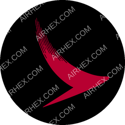 Cathay Dragon Circular logo (dark)