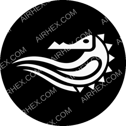 Chabahar Airlines Circular logo (dark)