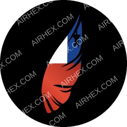 Chilejet Circular logo (dark)