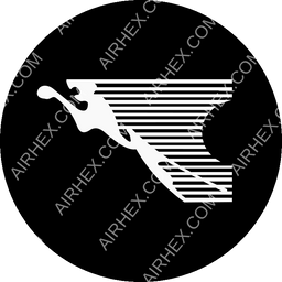 Congo Airways Circular logo (dark)