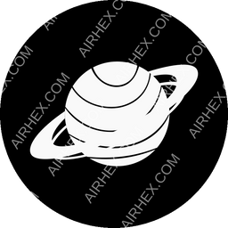 Cronos Airlines Benin Circular logo (dark)