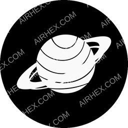 Cronos Airlines Circular logo (dark)