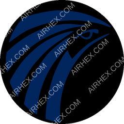 EgyptAir Express Circular logo (dark)
