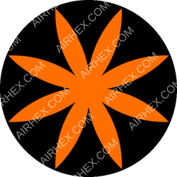 Eznis Airways Circular logo (dark)