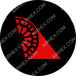 Fly Baghdad Circular logo (dark)