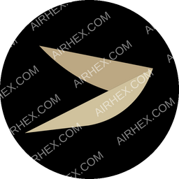 Fly Cham Circular logo (dark)