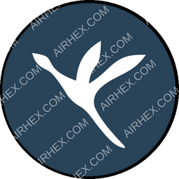 Fly Erbil Circular logo (dark)