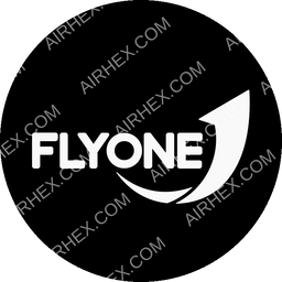 Fly One Circular logo (dark)