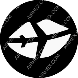 Fly2Sky Circular logo (dark)