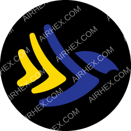 FlyBosnia Circular logo (dark)