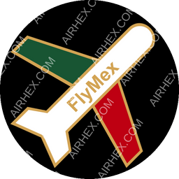 FlyMex Circular logo (dark)