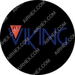 FlyViking Circular logo (dark)
