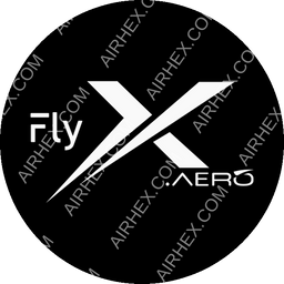 FlyX Aero Circular logo (dark)
