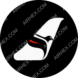 Freedom Airline Express Circular logo (dark)