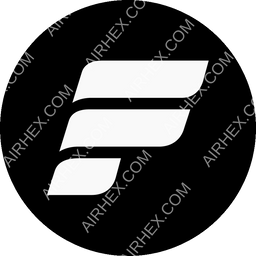 Frontier Airlines Circular logo (dark)