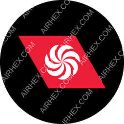 Georgian Airways Circular logo (dark)