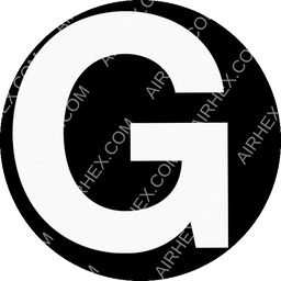 Greater Bay Airlines Circular logo (dark)