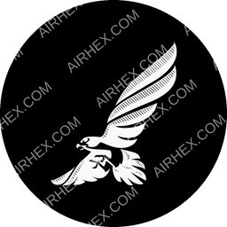 Gulf Air Circular logo (dark)