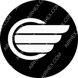 Guna Airlines Circular logo (dark)