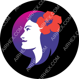 Hawaiian Airlines Circular logo (dark)